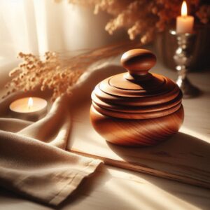 Houten urnen & herdenkingskunst