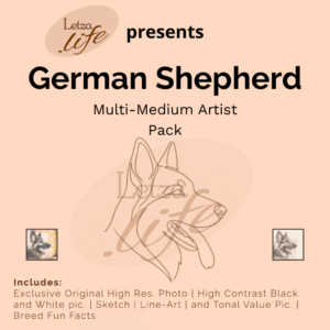 Digitale patronen Duitse Herder artist pack